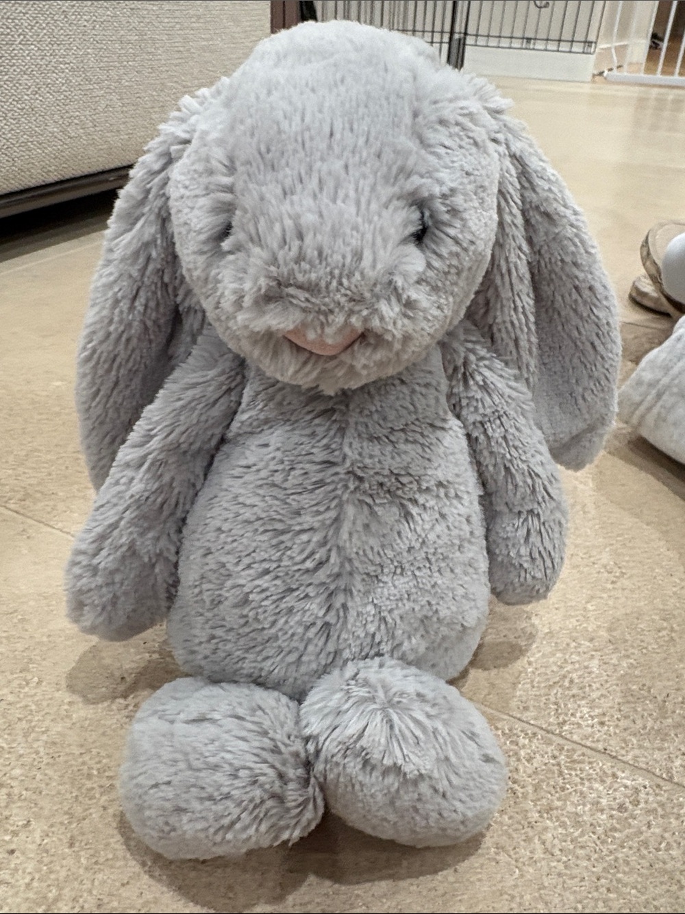 Gray bashful bunny jellycat